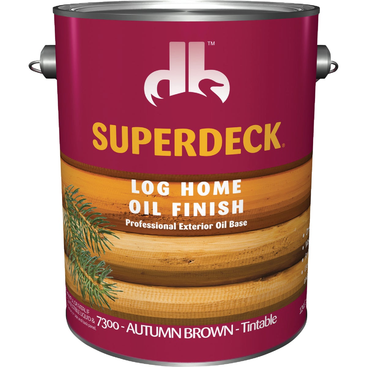 AUT BRN LOG HOME FINISH - DB7300-4 by Duckback Prod