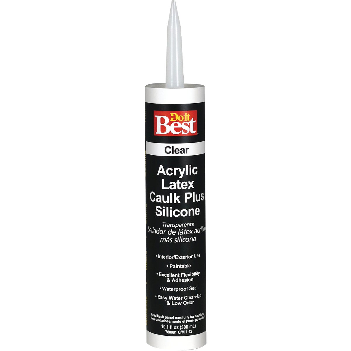 CLR SILCON-ACRYLIC CAULK - 77014 by Dap Inc