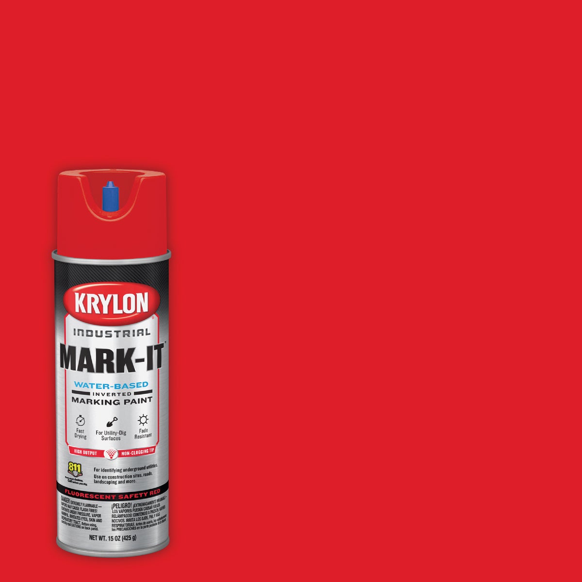 APWA RED MARKING PAINT - K07313000 by Krylon/consumer Div