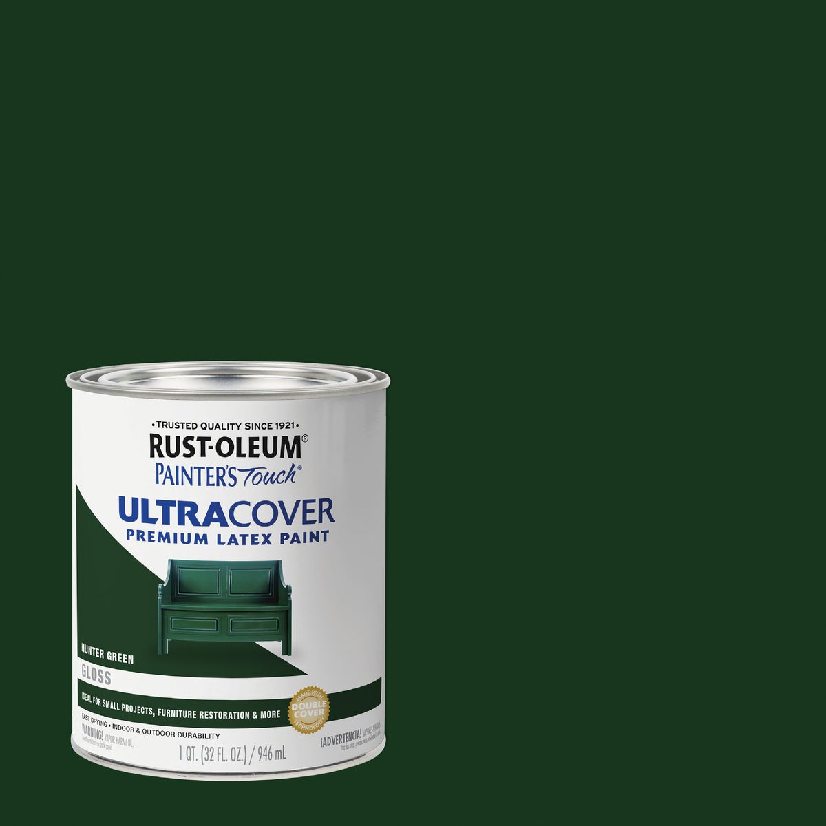 HUNTER GREEN LATEX PAINT - 1938-502 by Rustoleum