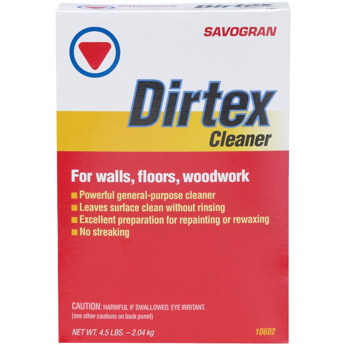 4.5LB DIRTEX CLEANER - 10602 by Savogran Company