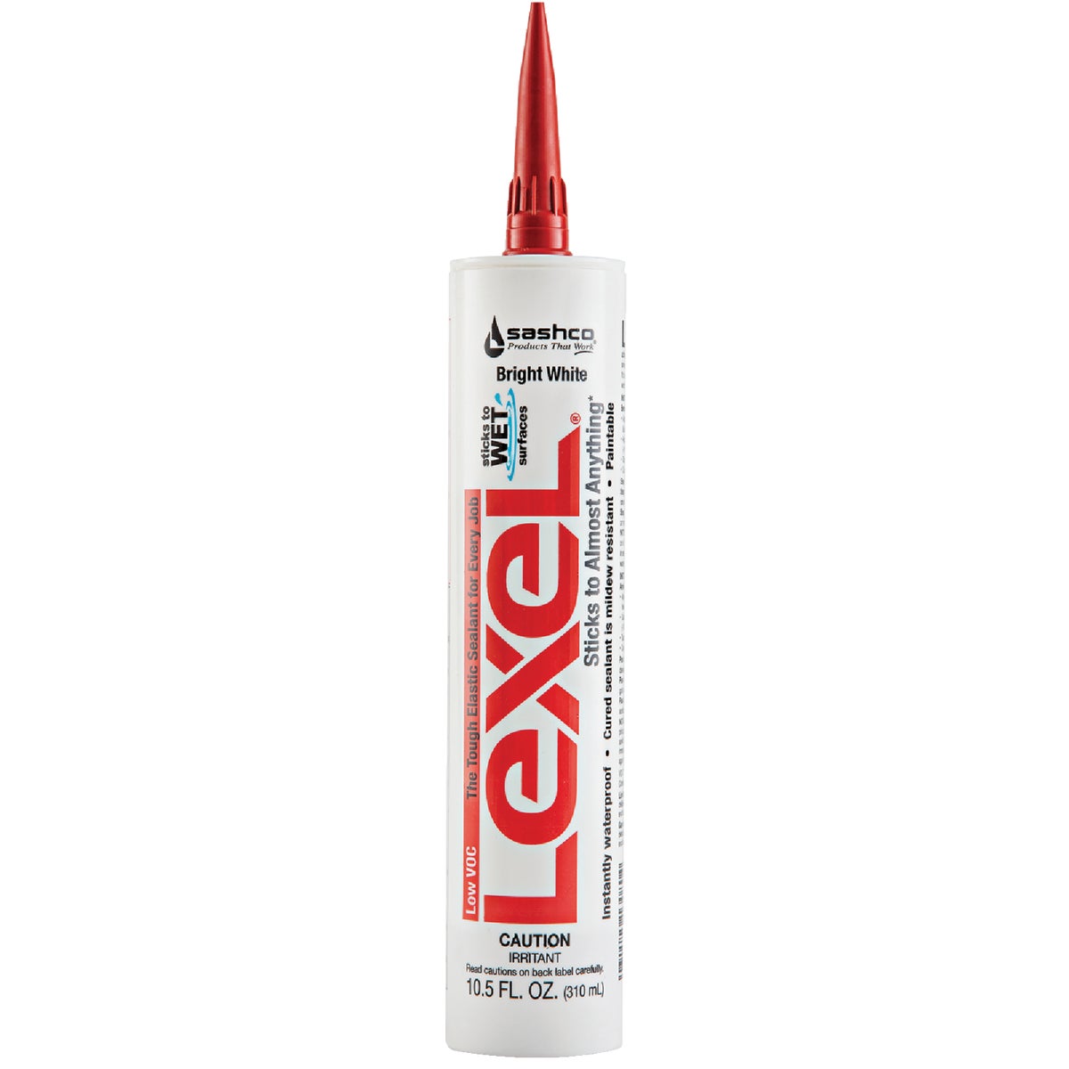10OZ LEXEL WHITE SEALANT - 13030 by Sashco Sealants Inc