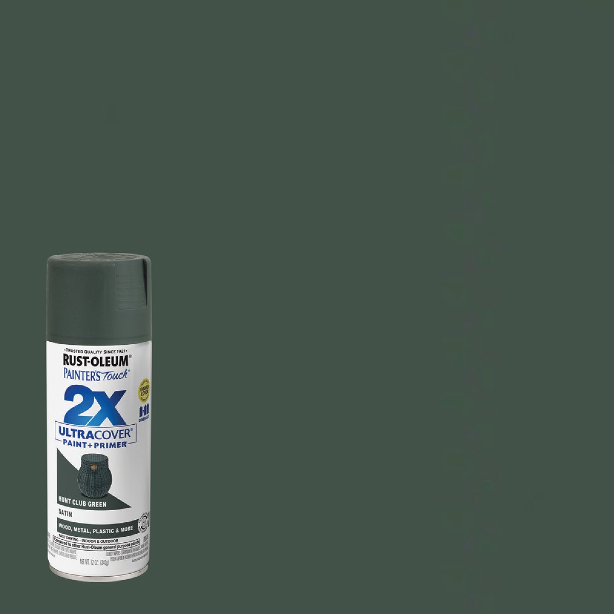 SAT HC GRN SPRAY PAINT - 249074 by Rustoleum