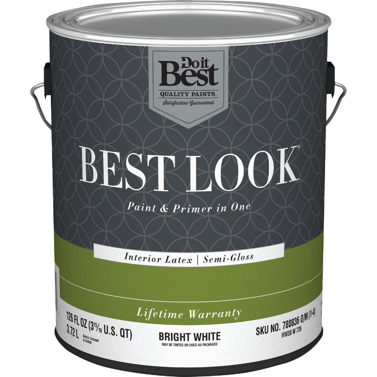 INT S/G BRIGHT WHT PAINT - HW38W0726-16 by Do it Best