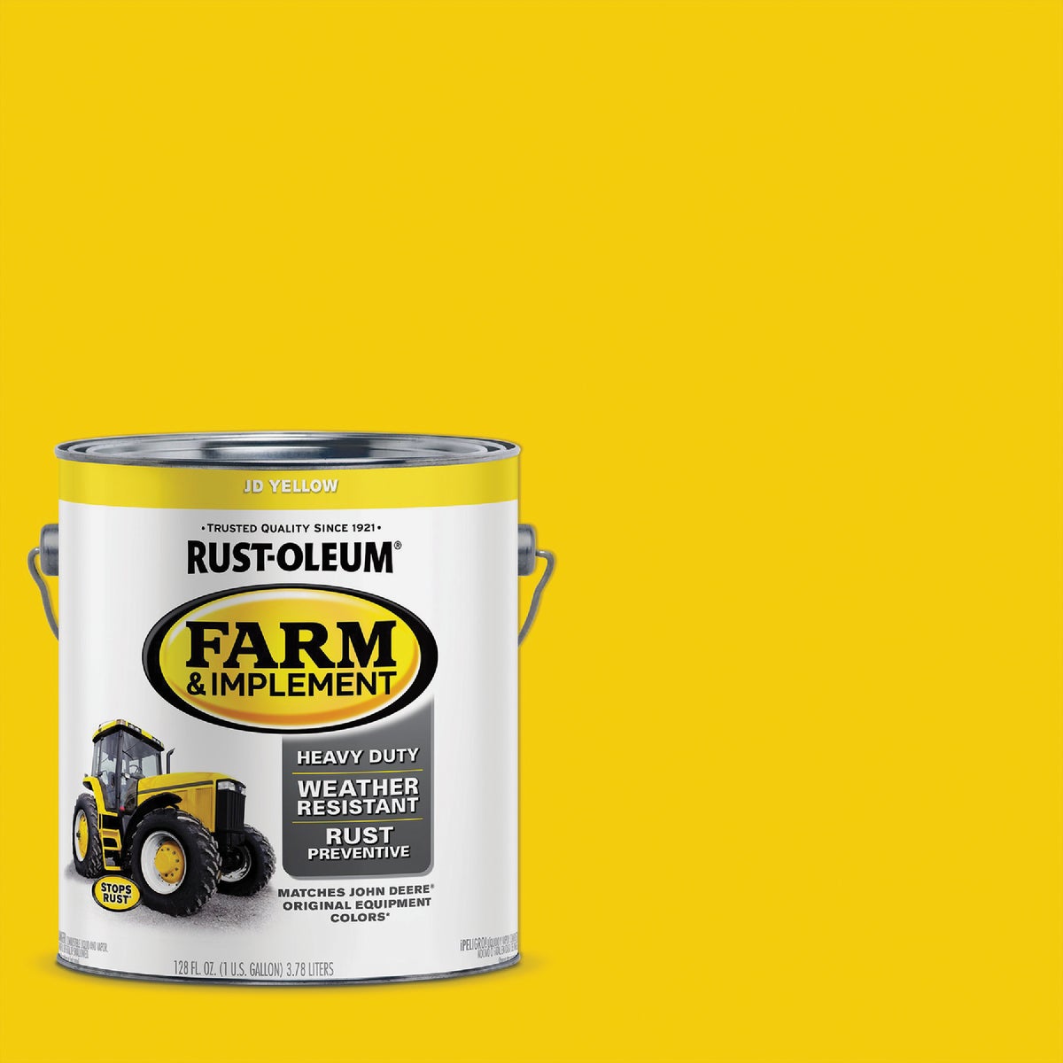 JD YELLOW IMPLMNT ENAMEL - 7443-402 by Rustoleum