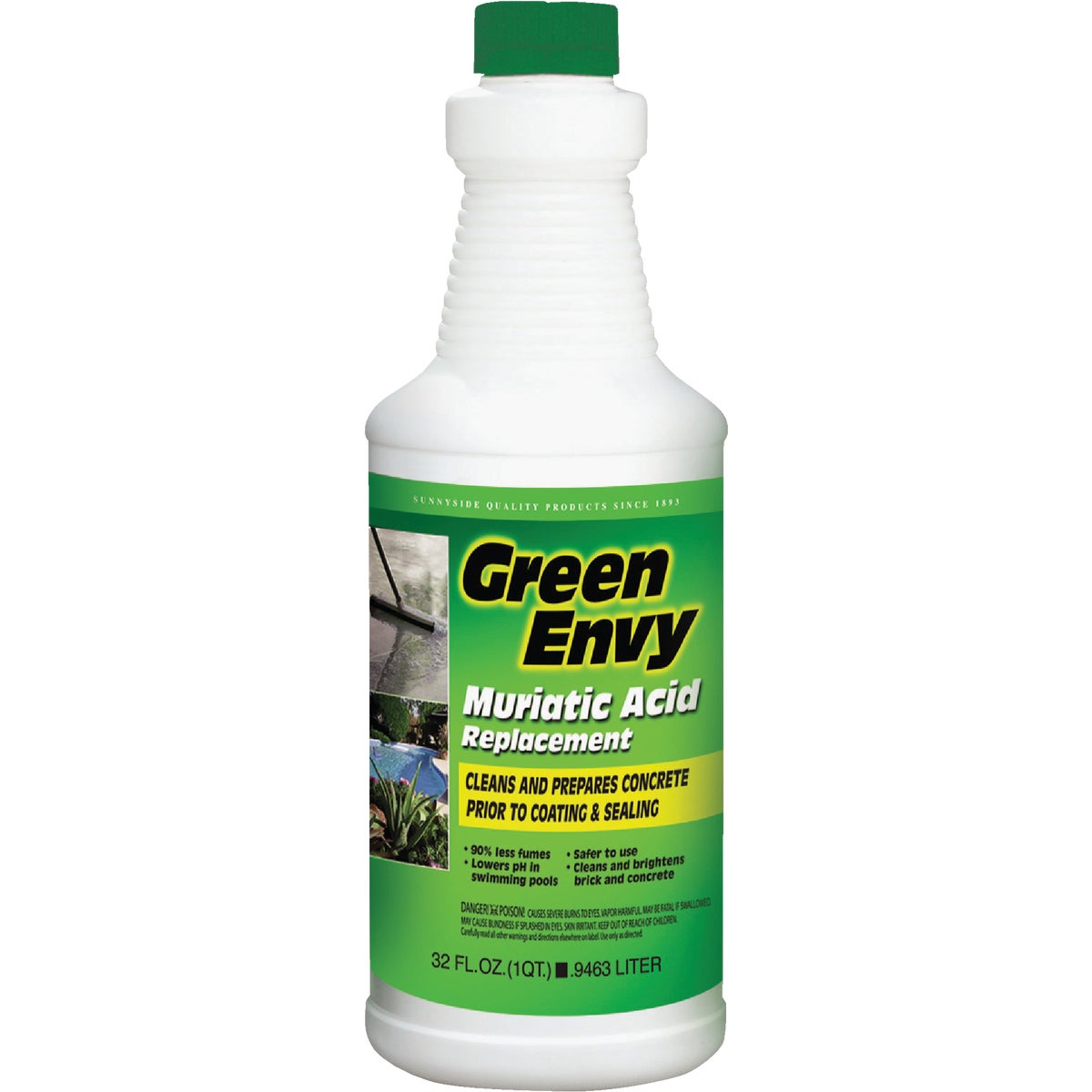 GREEN ENVY MURIATIC ACID - 61032 by Sunnyside Corp