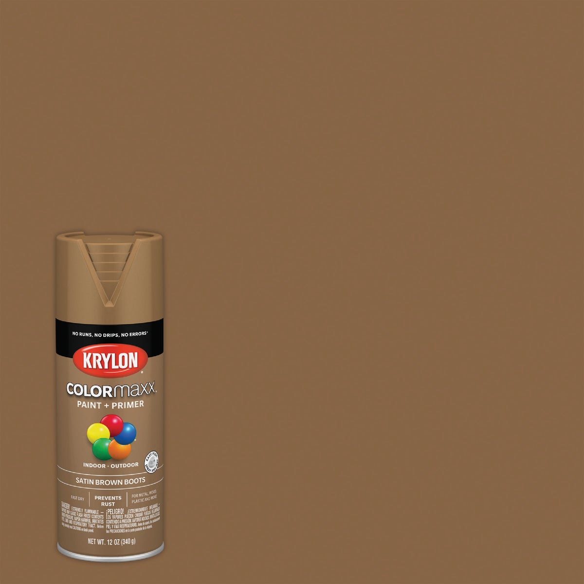 SAT BROWN SPRAY PAINT - 53562 by Krylon/consumer Div