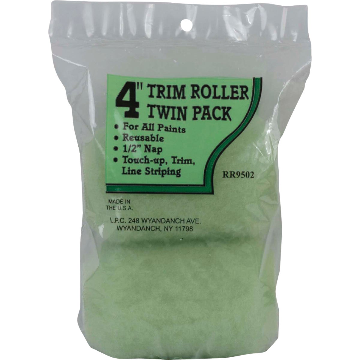 2PK 4" ROLLER COVER - 03742 by Shur Line
