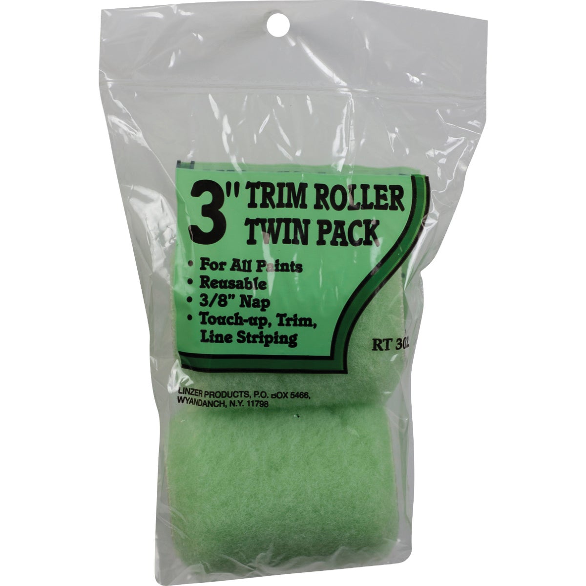 2PK 3" ROLLER COVER