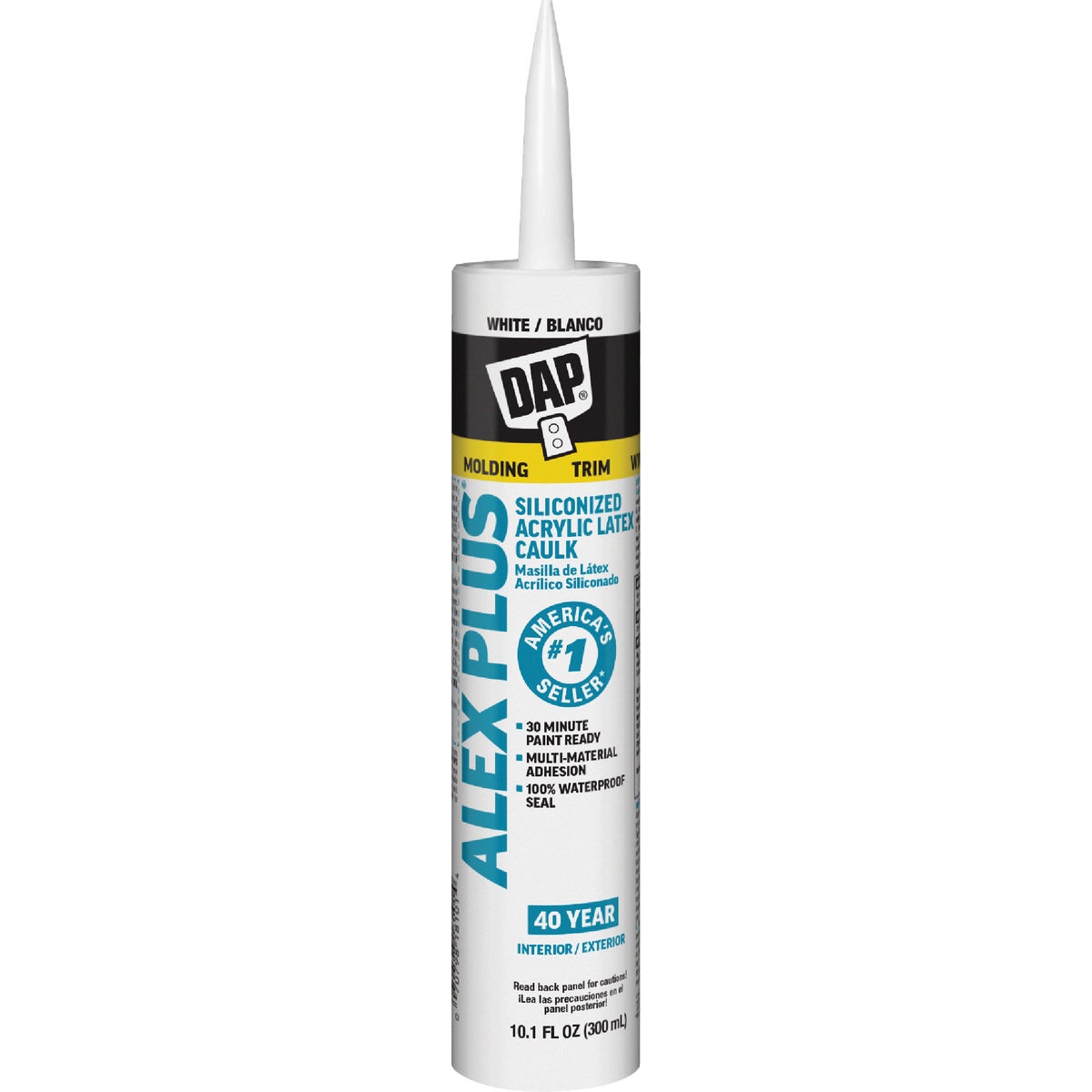WHITE ALEX PLUS CAULK - 18152 by Dap Inc