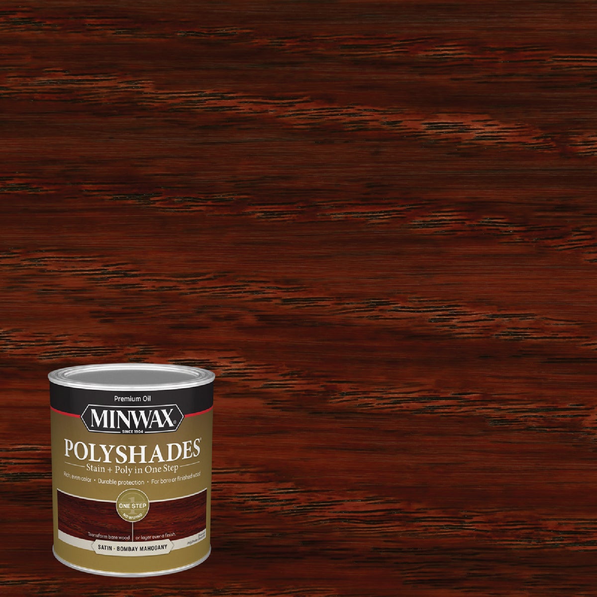 SATIN MAHAGONY POLYSHADE - 61380 by Minwax Company