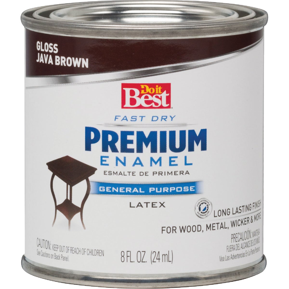 JAVA BROWN LATEX ENAMEL - 2107 by Rustoleum
