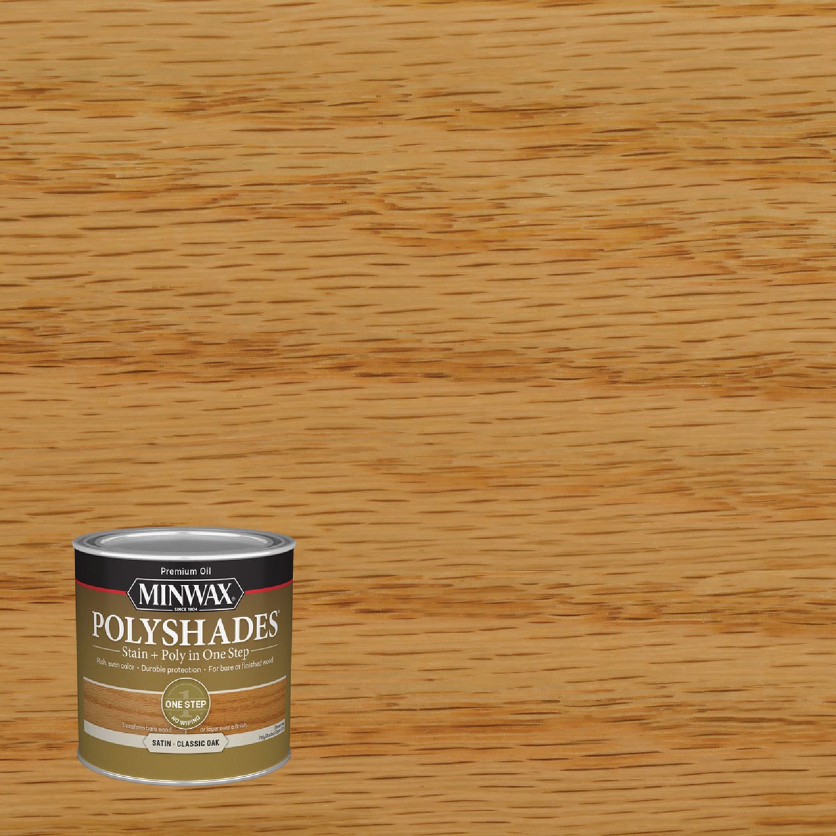 SATIN CLSC OAK POLYSHADE - 21370 by Minwax Company