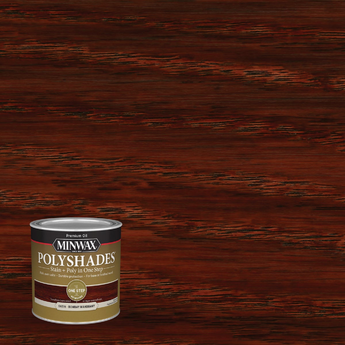 SATIN MAHOGANY POLYSHADE - 21380 by Minwax Company