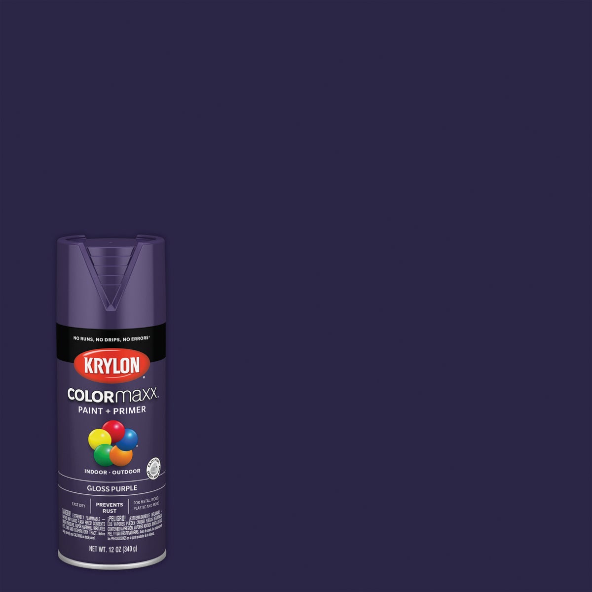 GLOSS PURPLE SPRAY PAINT - 51913 by Krylon/consumer Div
