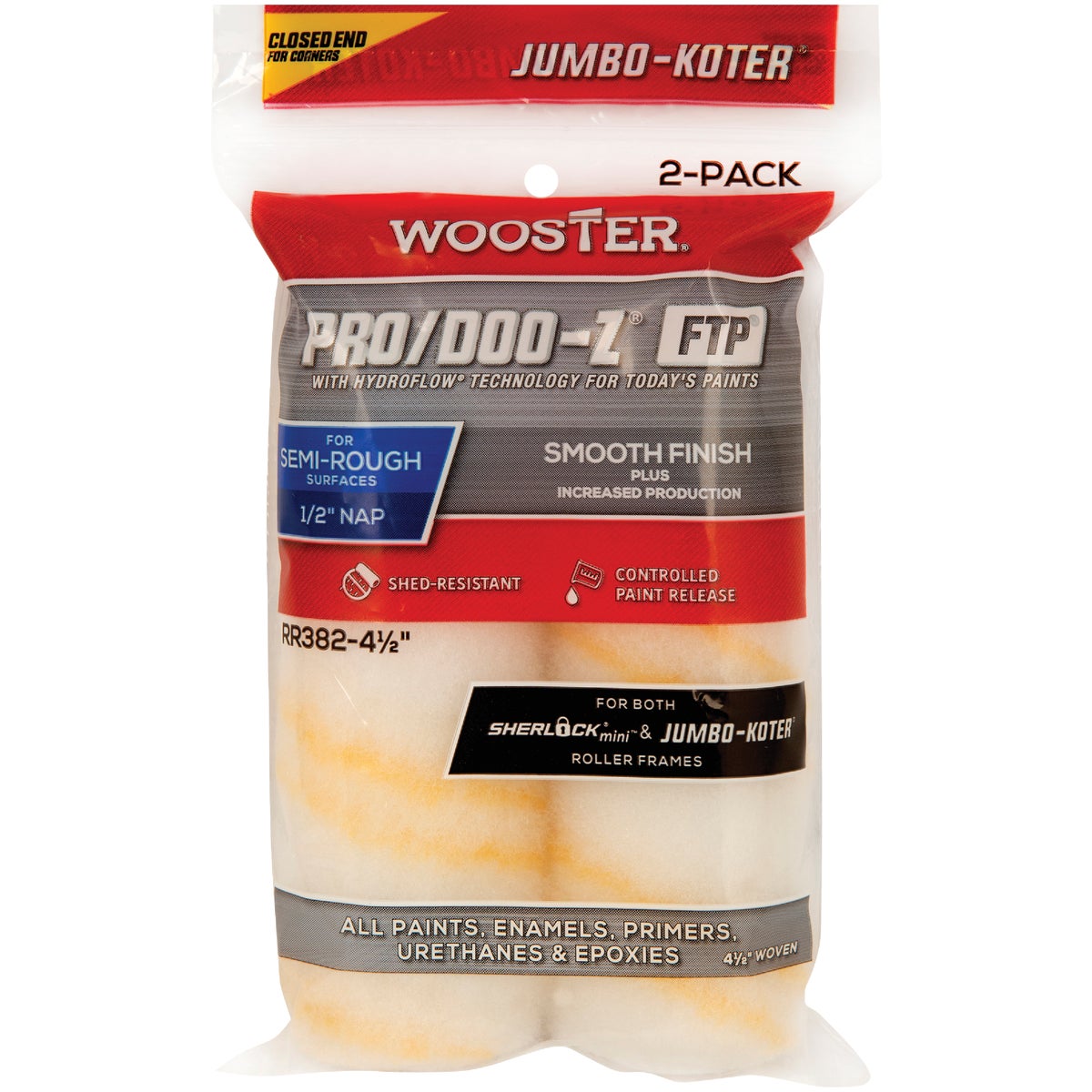 4-1/2X1/2 ROLLER COVER - RR303-4-1/2" by Wooster Brush Co