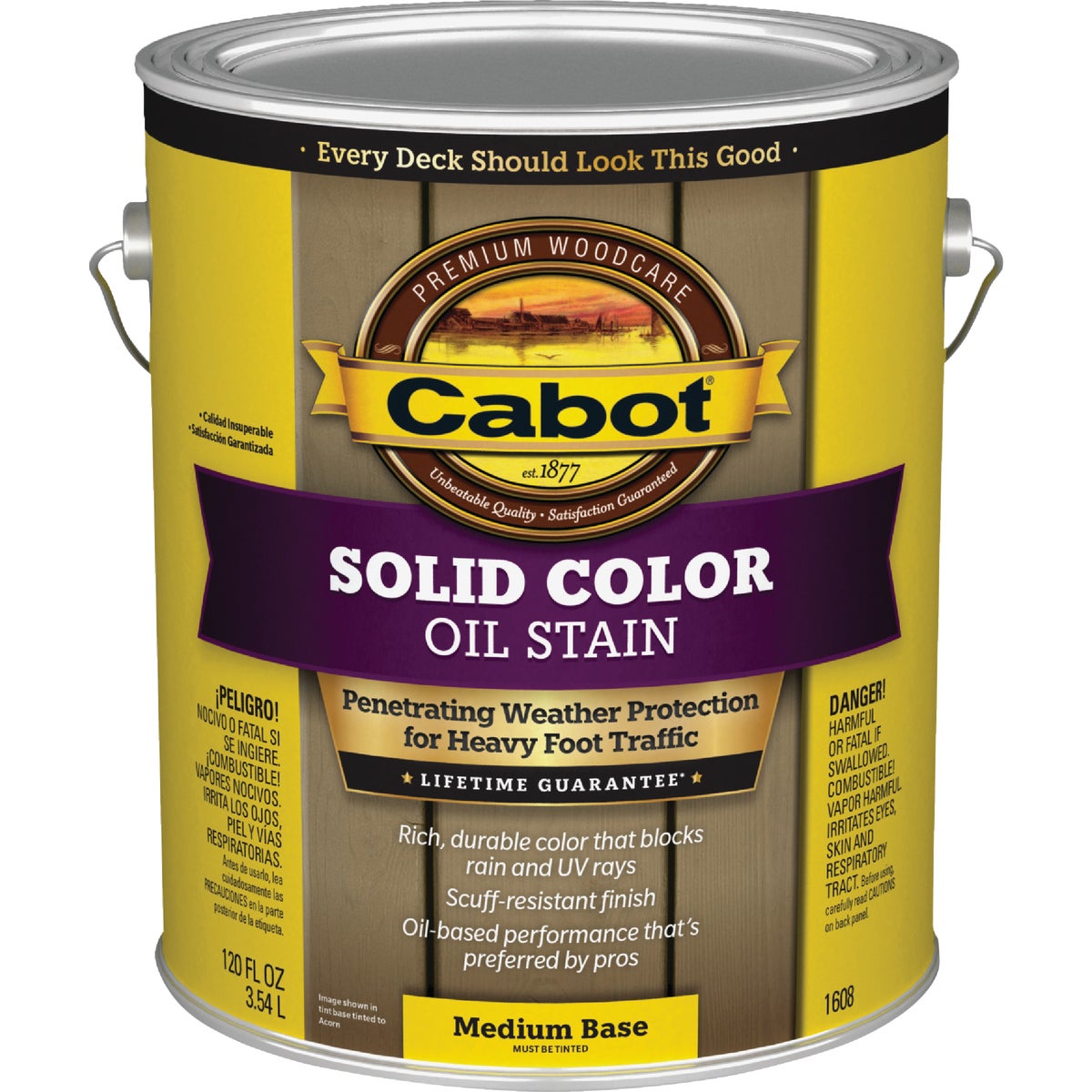 MED BS SOLID DECK STAIN