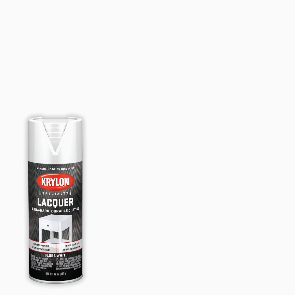 GLS WHITE SPRAY LACQUER - 7031 by Krylon/consumer Div