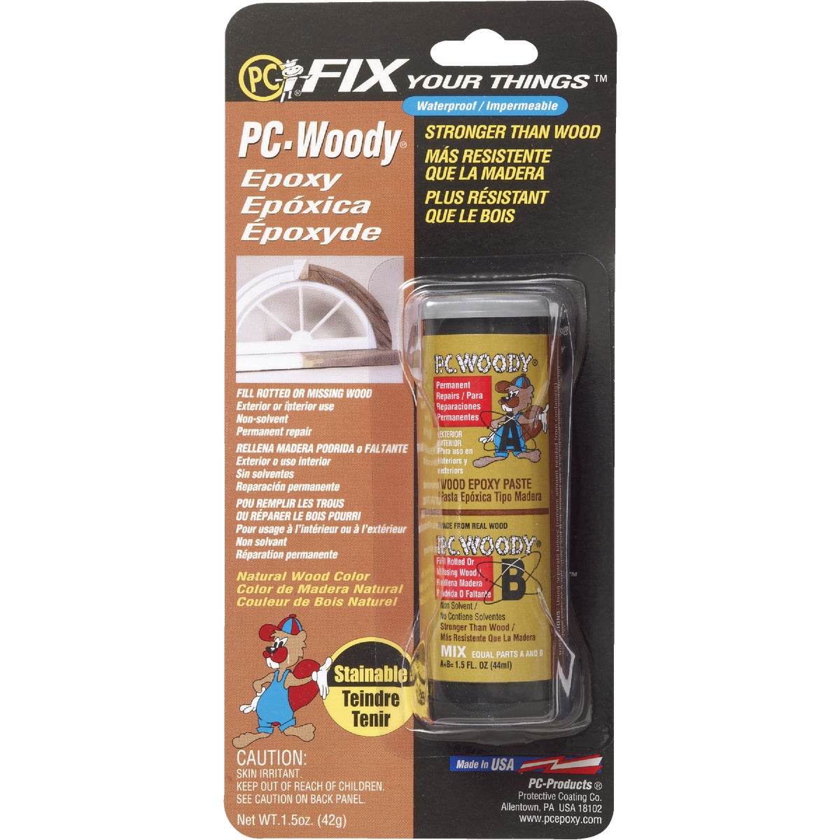 1.5OZ WOOD EPOXY PASTE - 02333 by Protective Coating