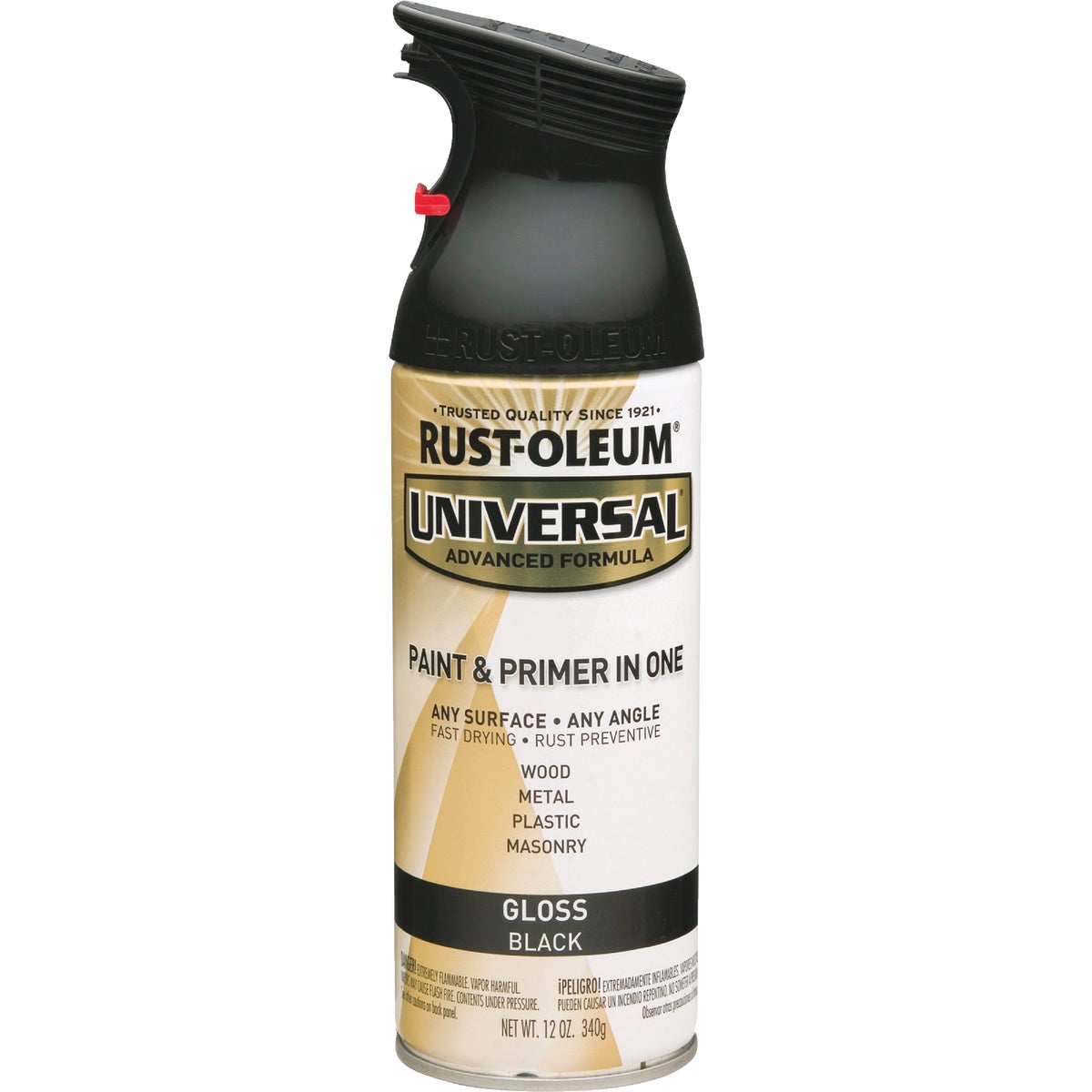 GLS BLK UNIV SPRAY PAINT - 245196 by Rustoleum