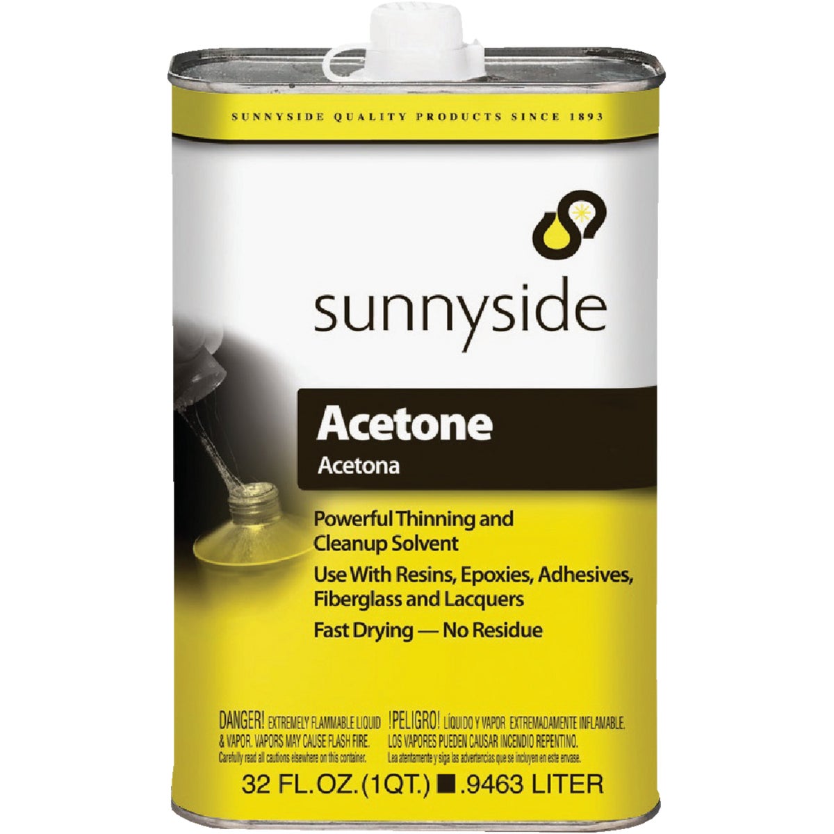 QUART ACETONE - 84032 by Sunnyside Corp
