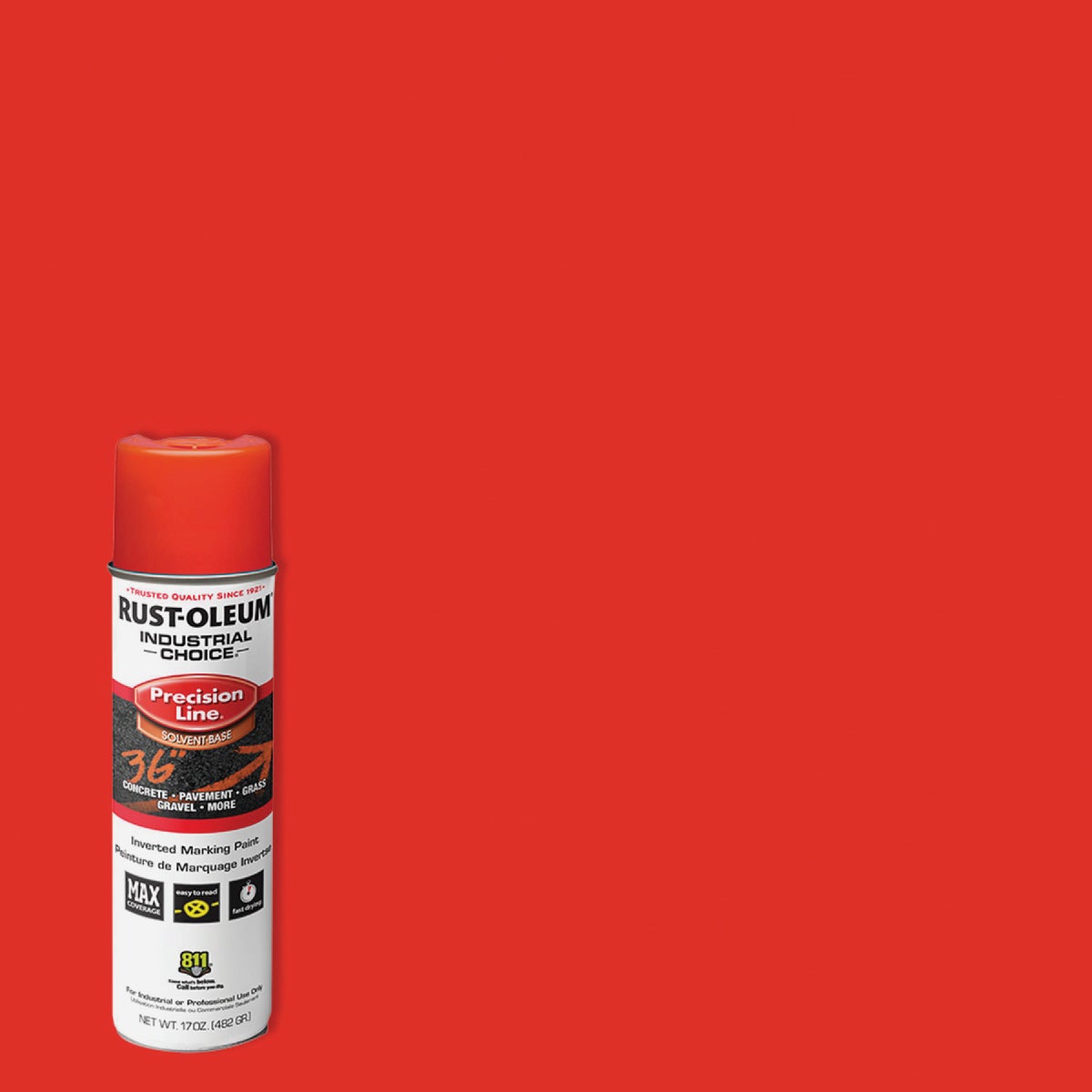 FLUOR RED MARKING PAINT - 1662838 by Rustoleum
