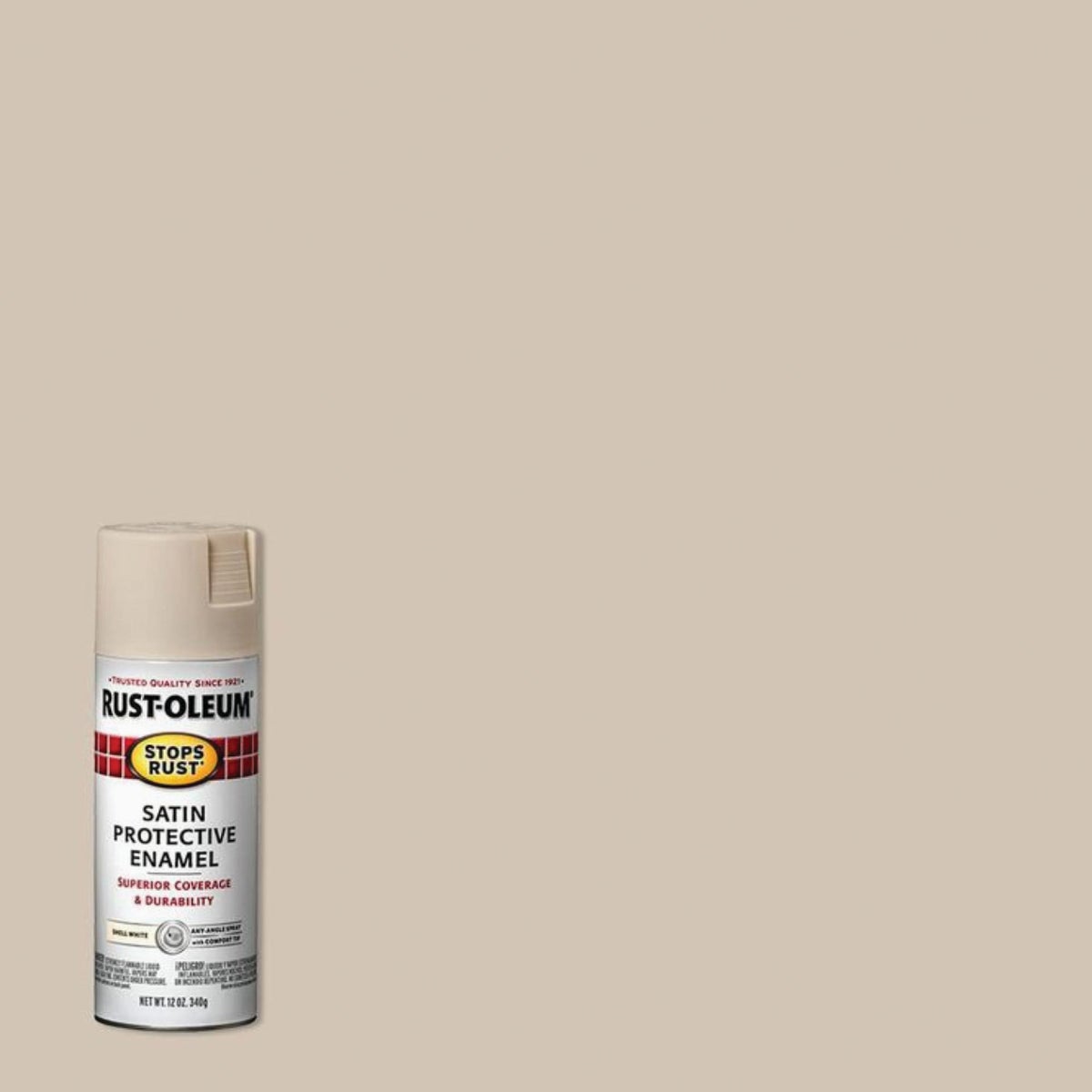 SAT SHLL WHT SPRAY PAINT - 7793-830 by Rustoleum