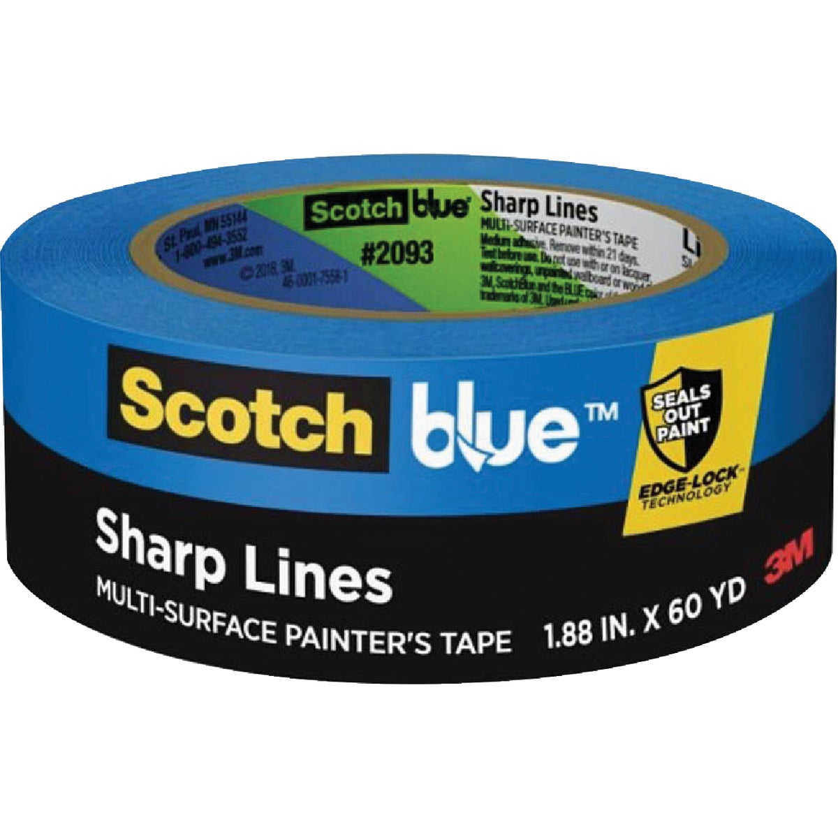 2" BLUE EDGELOCK TAPE - 2093EL-2N by 3m Co