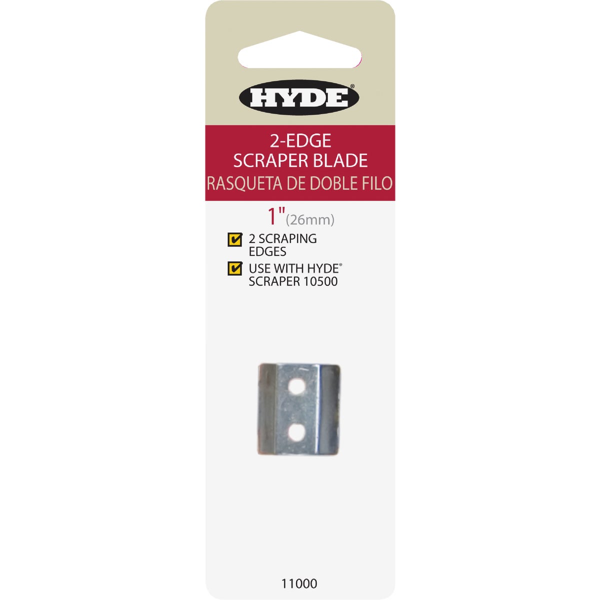 1" SCRAPER BLADE - 11000 by Hyde Mfg Co