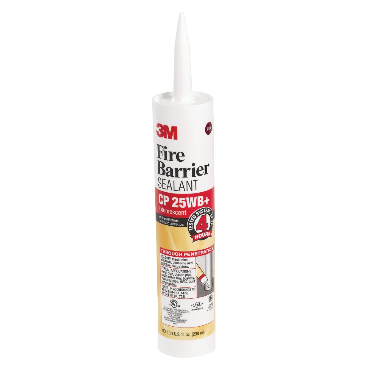 RED FIRE BARRIER SEALANT - CP 25WP+ by 3m Co