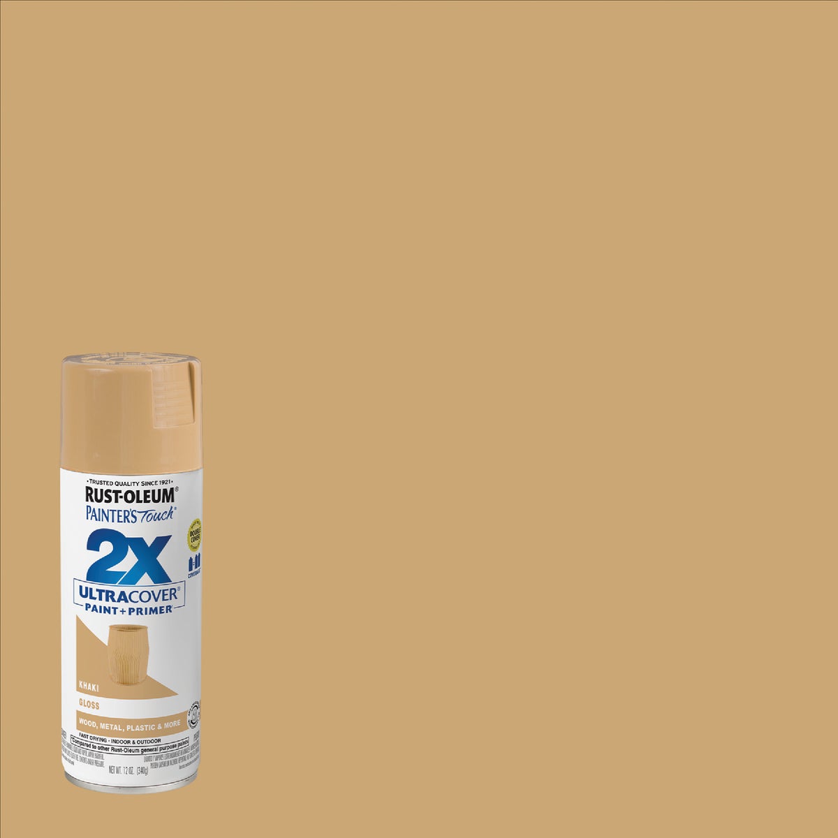 GLOSS KHAKI SPRAY PAINT - 249103 by Rustoleum