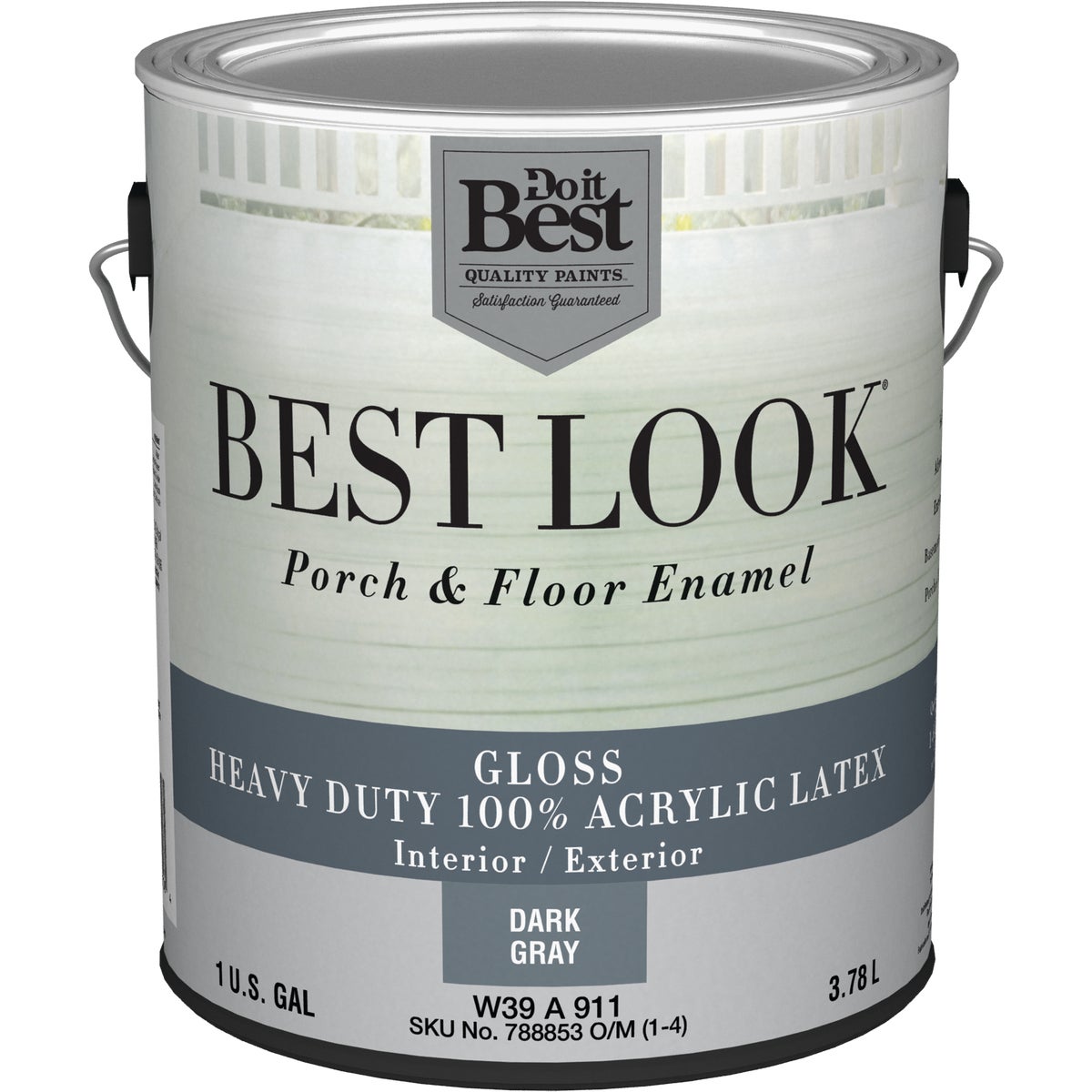 DK GRAY FLOOR ENAMEL - W39A00911-16 by Do it Best