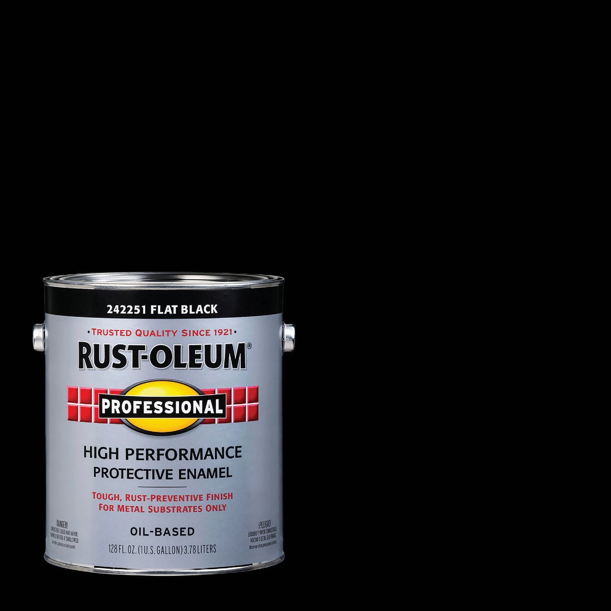 VOC FLAT BLK PRO ENAMEL - 242251 by Rustoleum