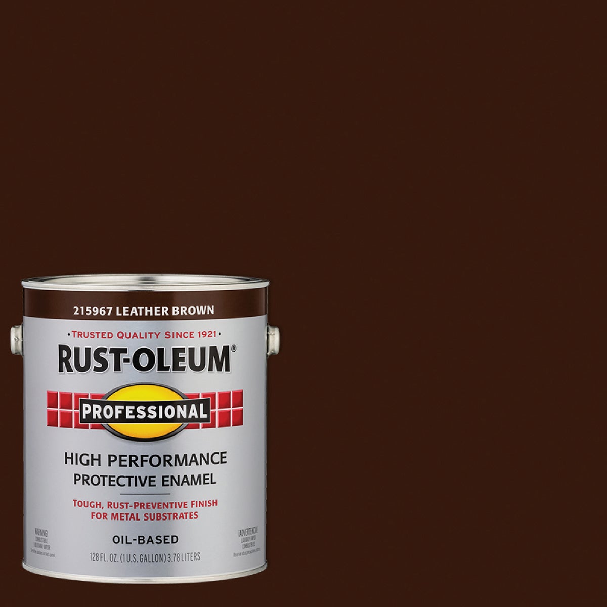 VOC LTHR BRN PRO ENAMEL - 215967 by Rustoleum