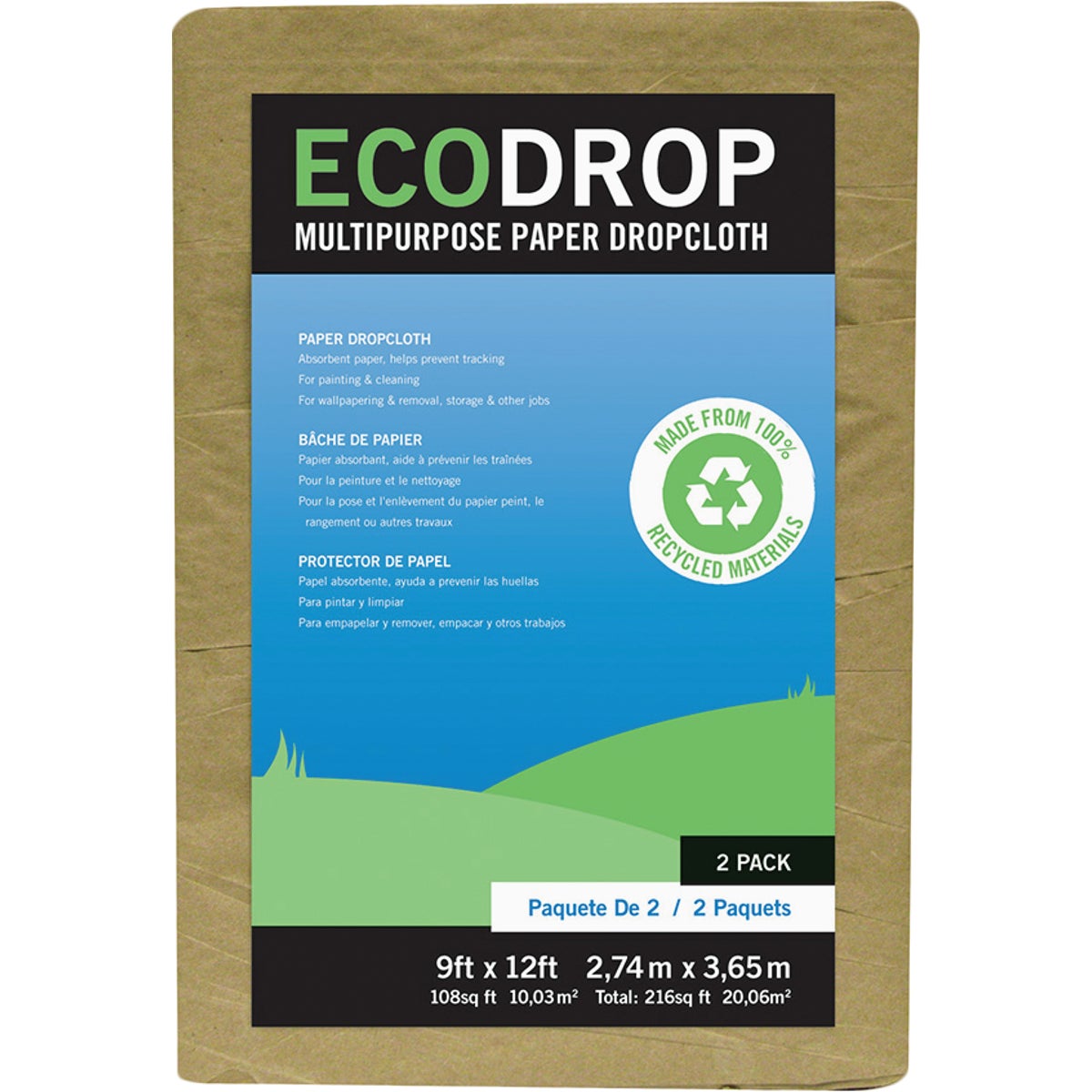9X12 PAPER DROP CLOTH - 02101 by Trimaco L L C