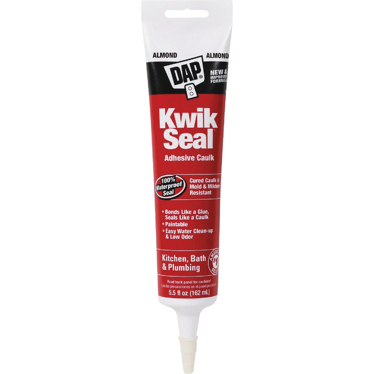 5.5OZ ALM KWIKSEAL CAULK - 18013 by Dap Inc
