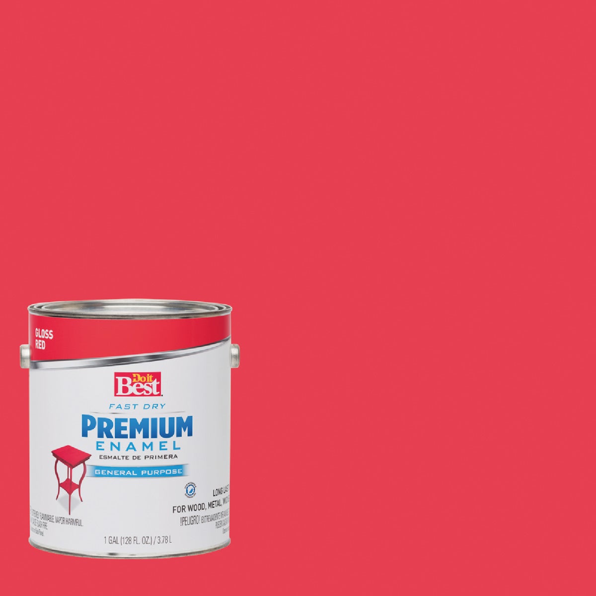 RED LATEX ENAMEL - 2304 by Rustoleum