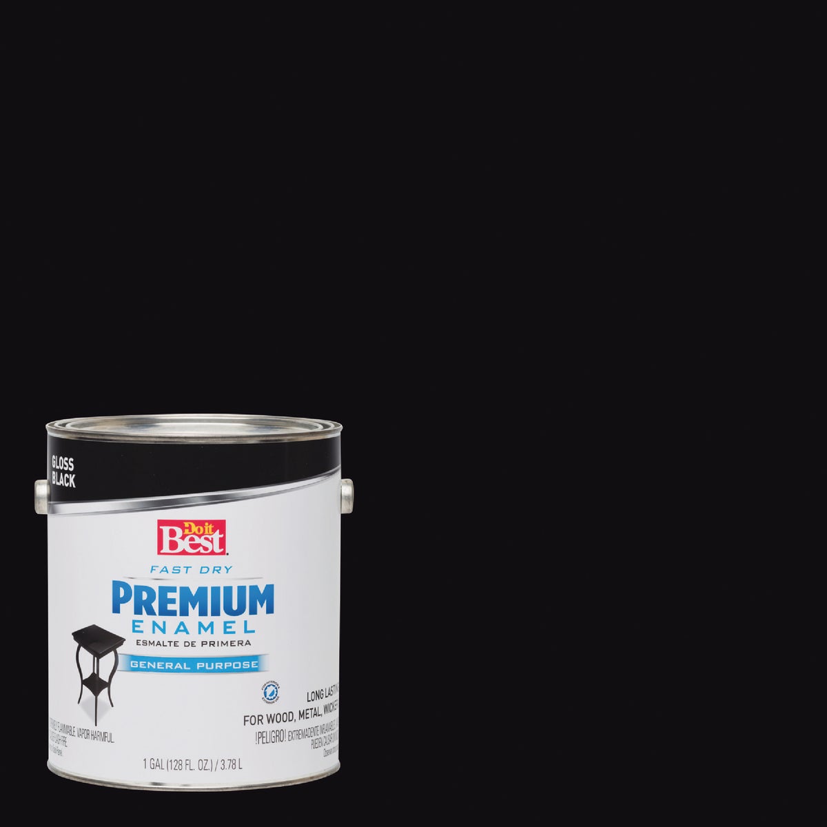 BLACK LATEX ENAMEL - 2300 by Rustoleum