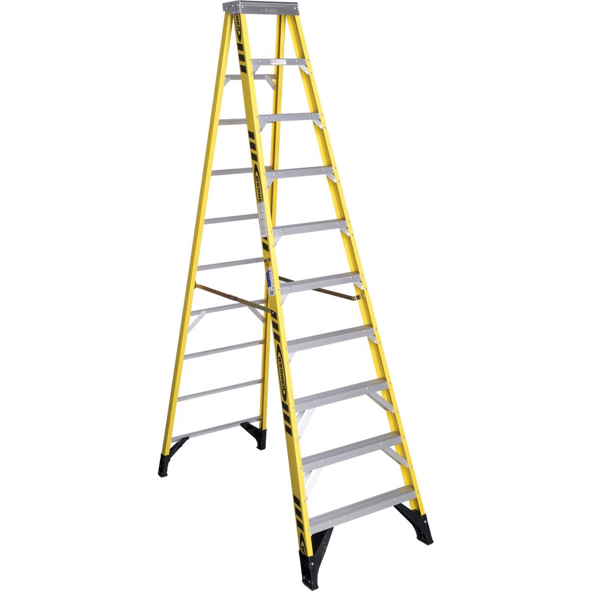 T-1AA 10'FBGL STEPLADDER - 7310 by Werner Ladder