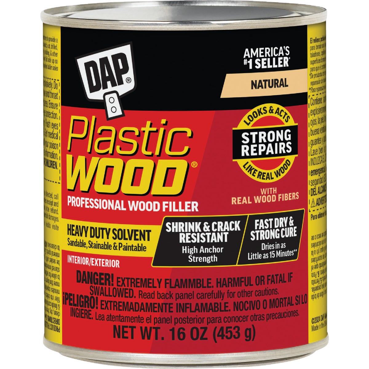 16OZ NATURL PLASTIC WOOD - 21506 by Dap Inc