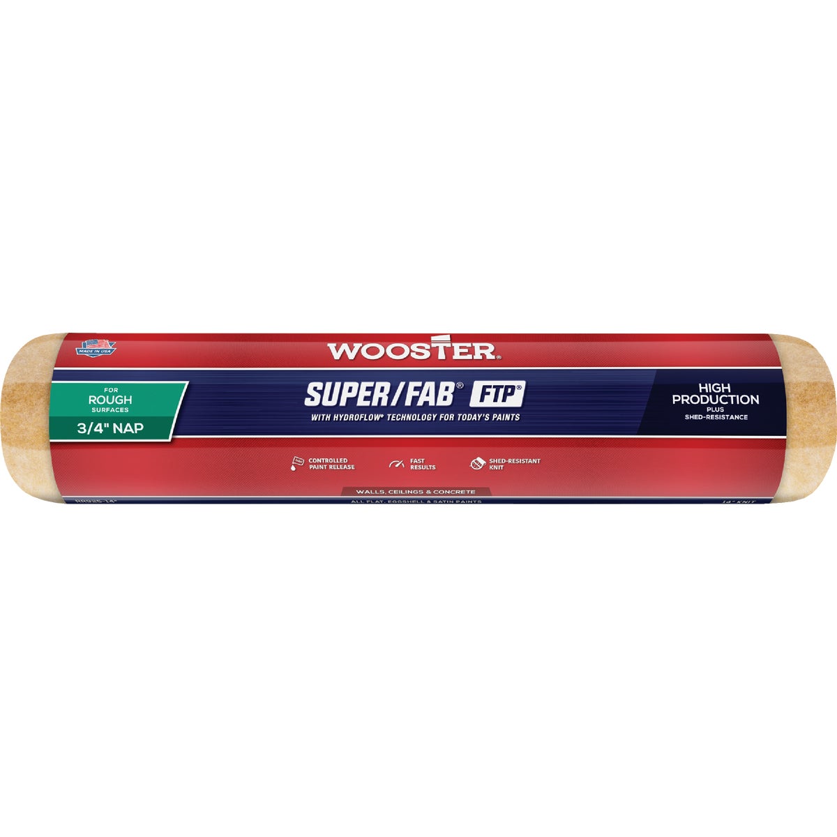 14X3/4 ROLLER COVER - R241-14 by Wooster Brush Co