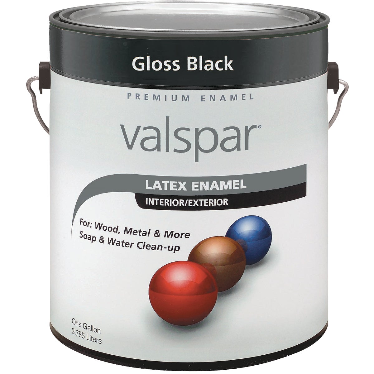 LTX GLOSS BLACK ENAMEL - 410.0065048.007 by Valspar Corp