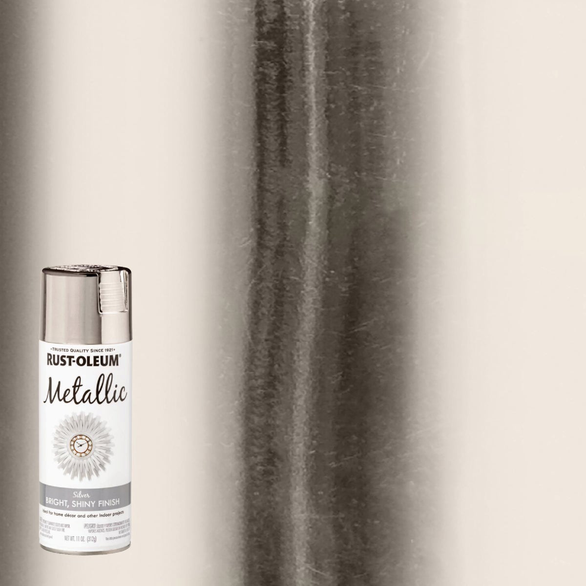 SLVR METALIC SPRAY PAINT - 1915-830 by Rustoleum