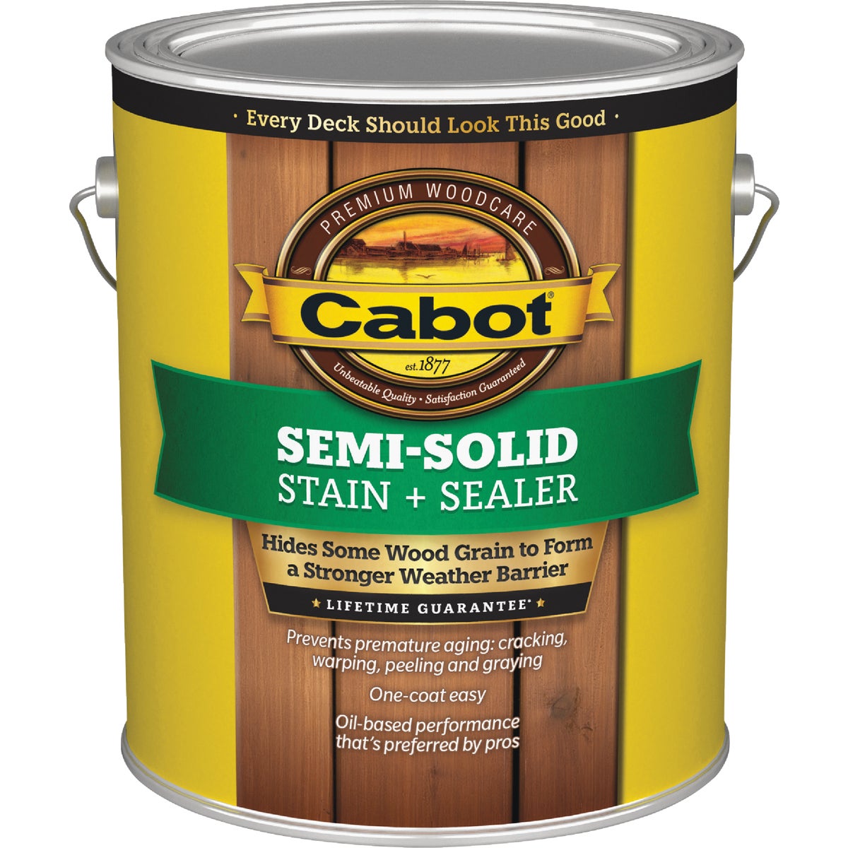 CLEAR SEM-SOL DECK STAIN - 140.0001400.007 by Valspar Corp
