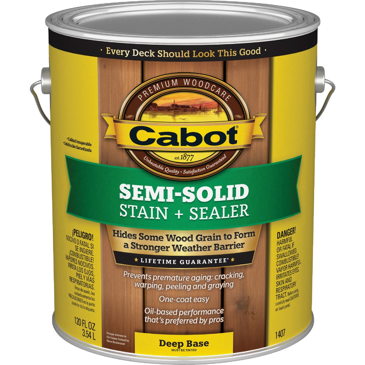DEEP BS S-SOL DECK STAIN - 140.0001407.007 by Valspar Corp