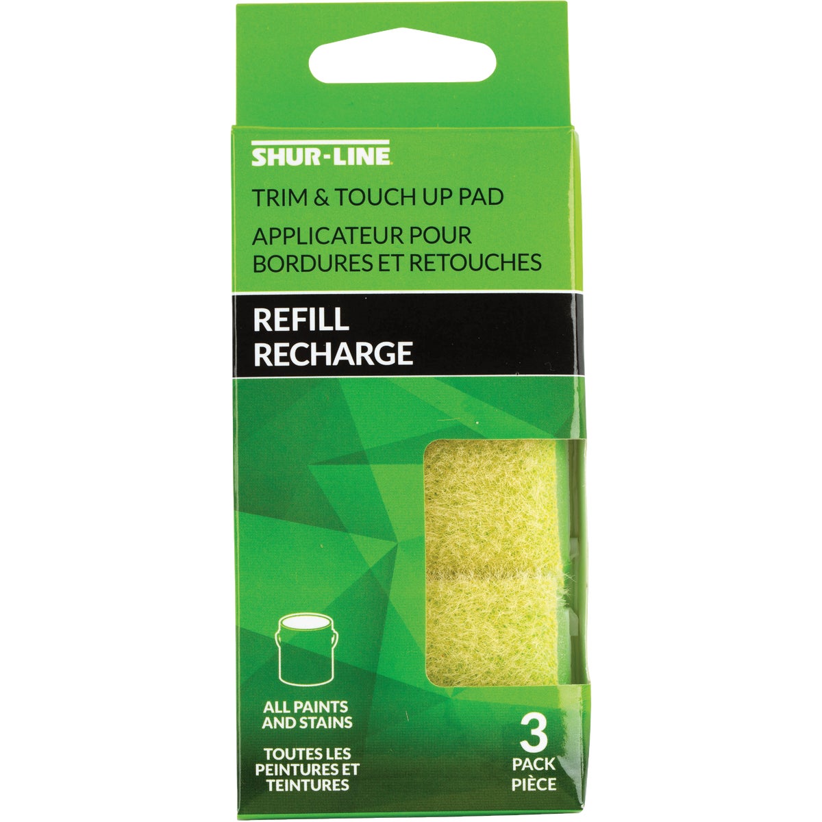 3PC REPLACE TRIM PADS - 01540 by Shur Line
