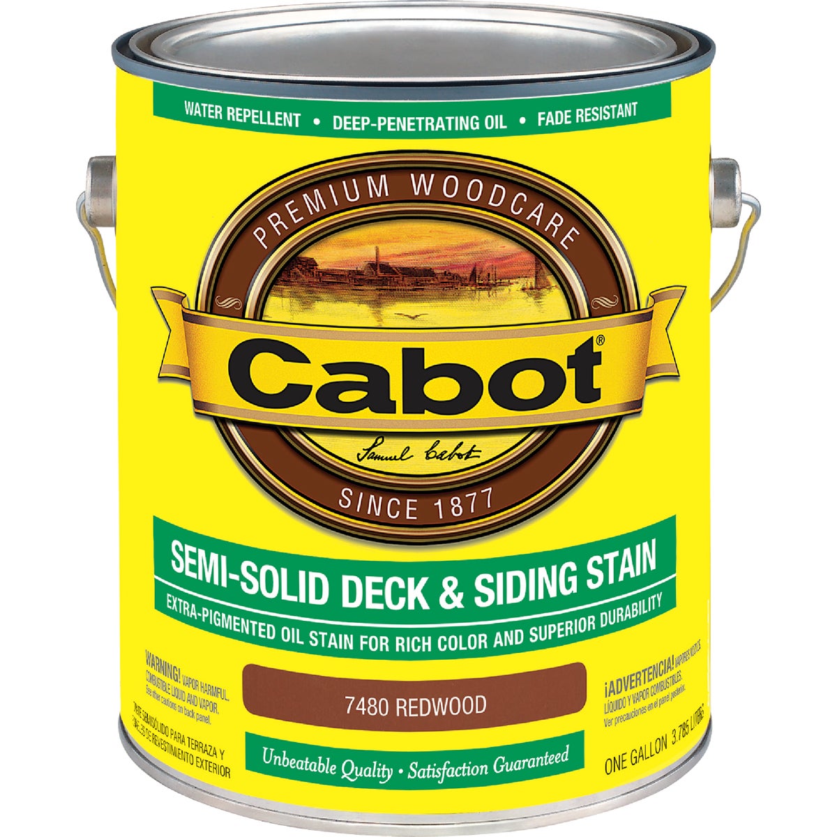REDWOOD S-SOL DECK STAIN - 140.0001480.007 by Valspar Corp