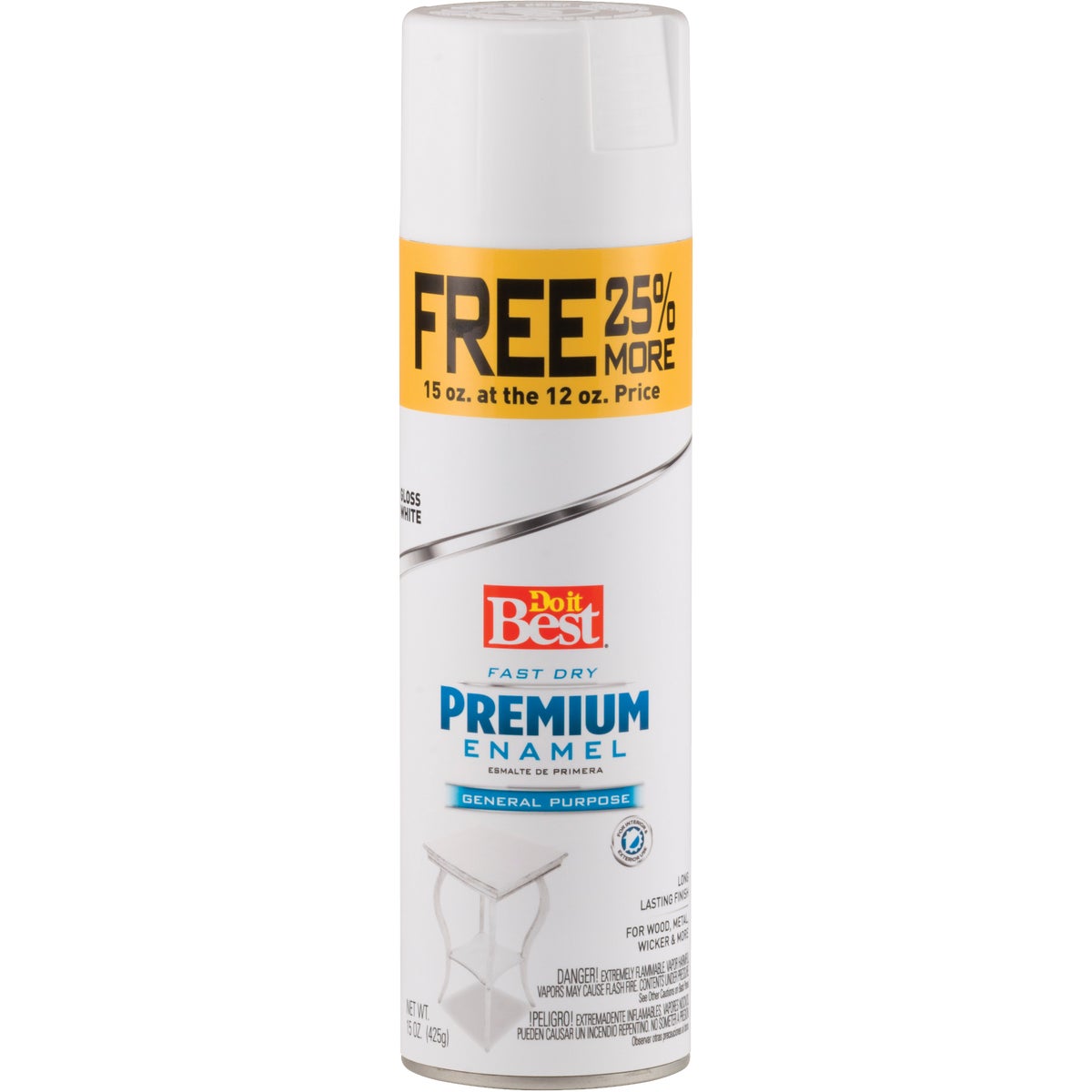 BONUS WHITE SPRAY PAINT - 2001B by Rustoleum