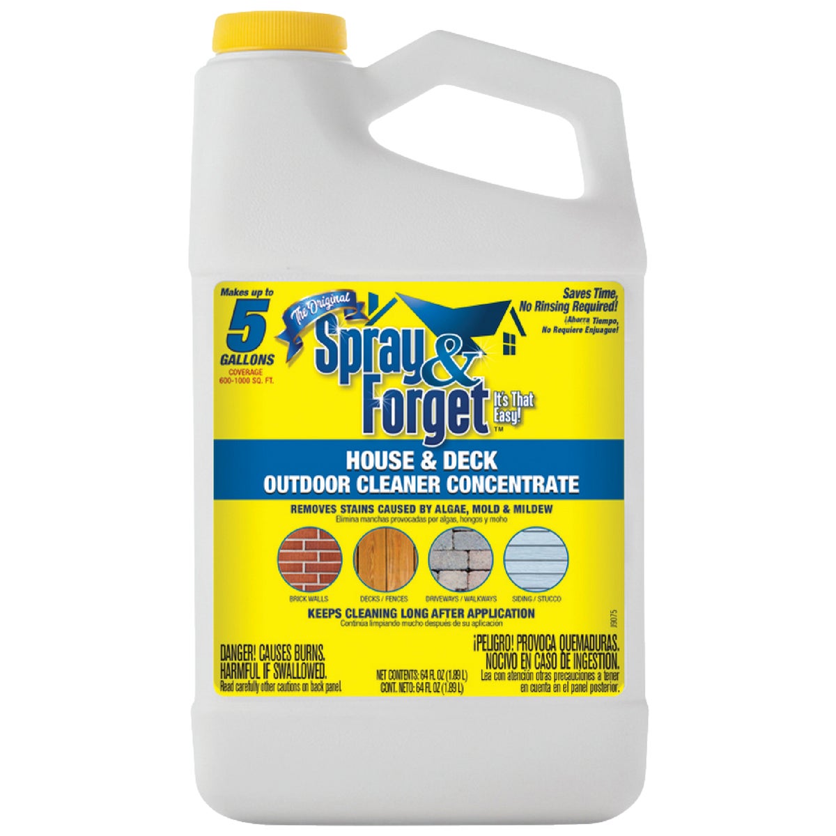 64OZ DECK&amp;HOUSE CLEANER - SFHD64OZ-4 by Spray And Forget