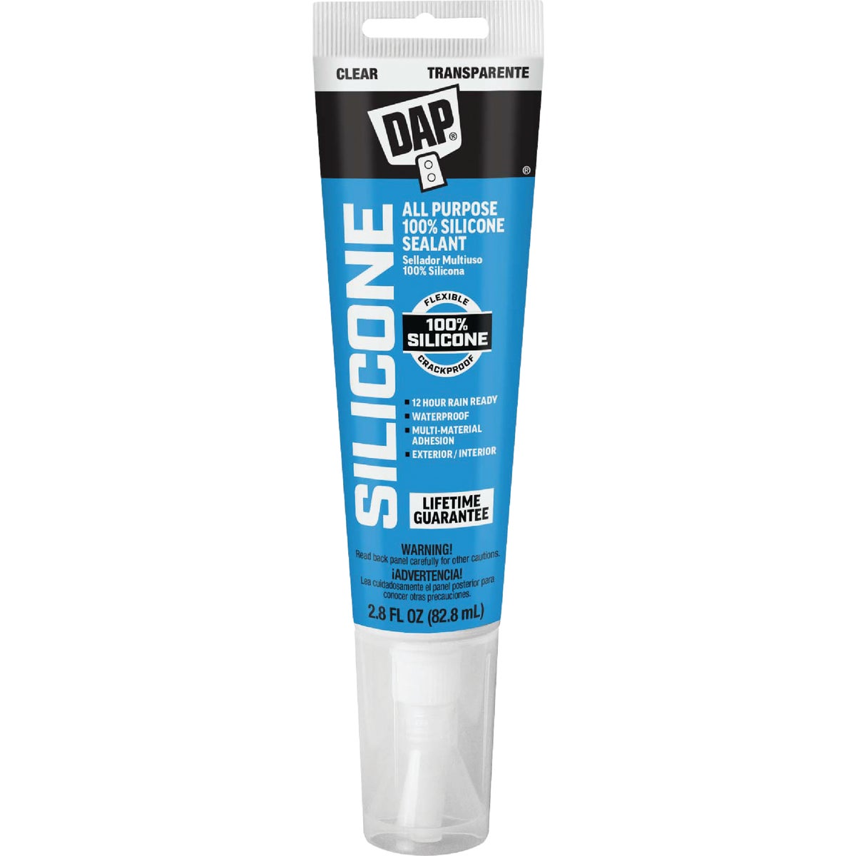 2.8 CLR SILICONE SEALANT - 00684 by Dap Inc